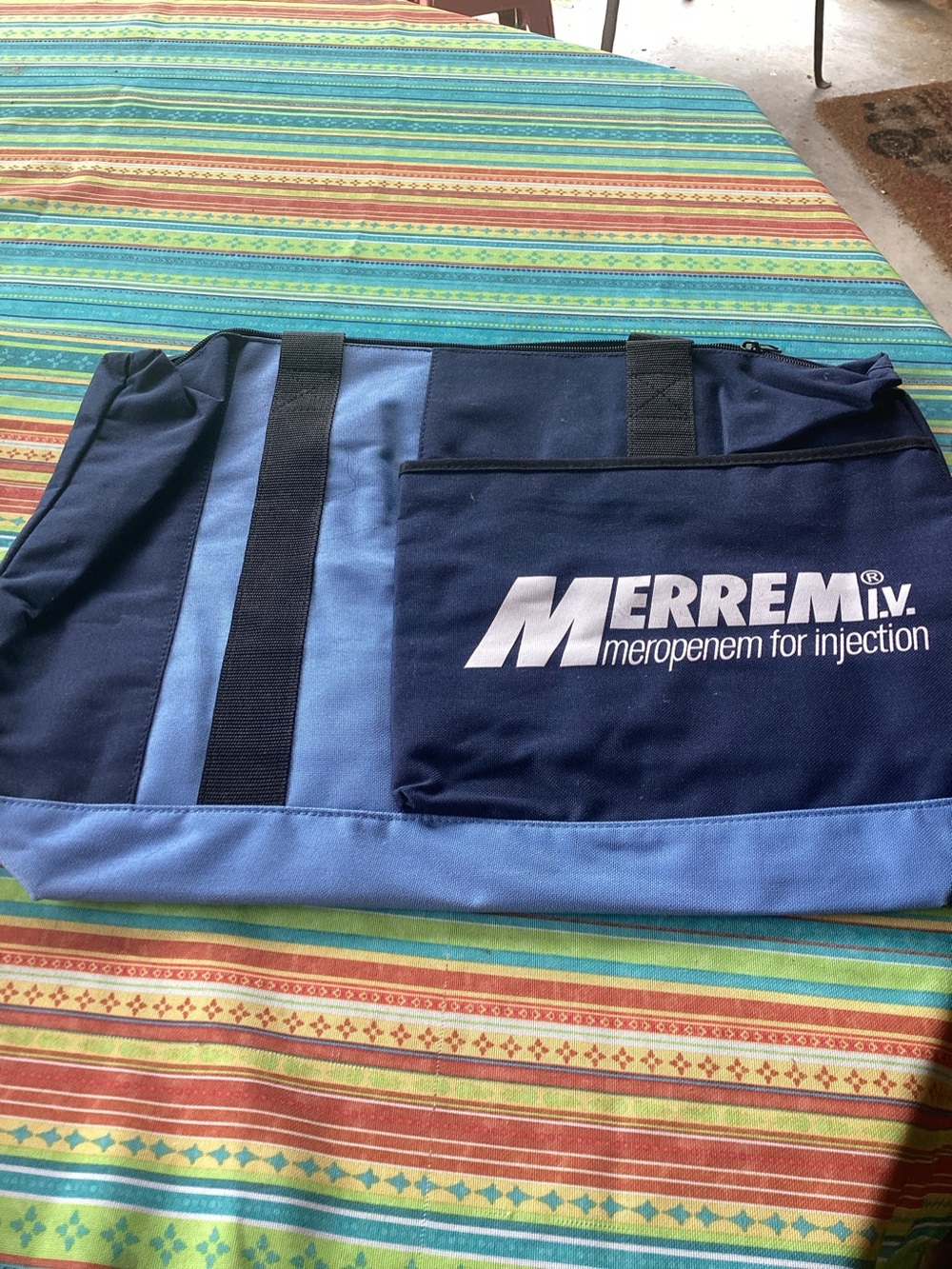 Merrem Pharmaceutical Tote Bag in Black